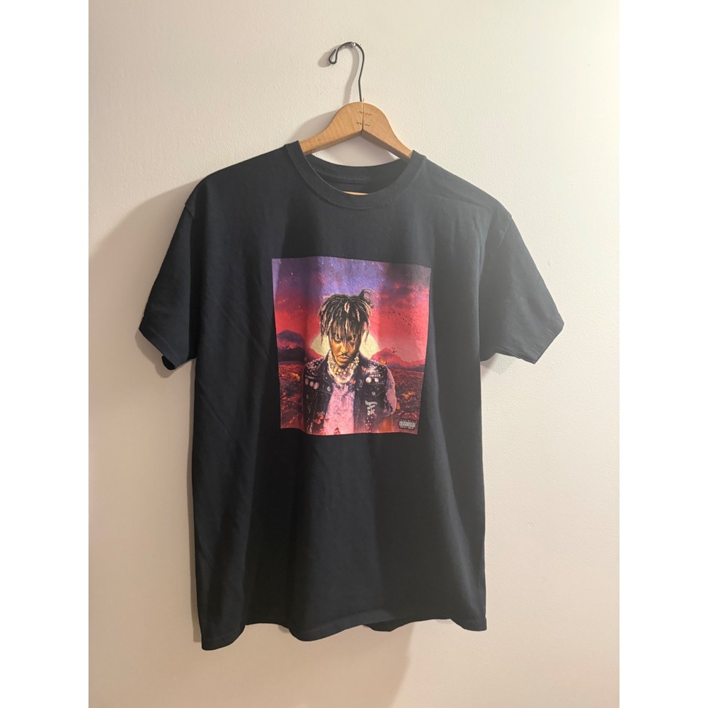 Juice WRLD Legends Never Die Black Graphic T-Shirt Mens Large 999 Club